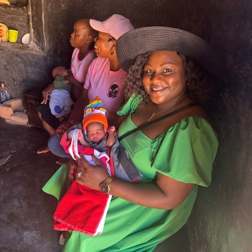 MCA Team Visiting One of the Community Midwives (1)